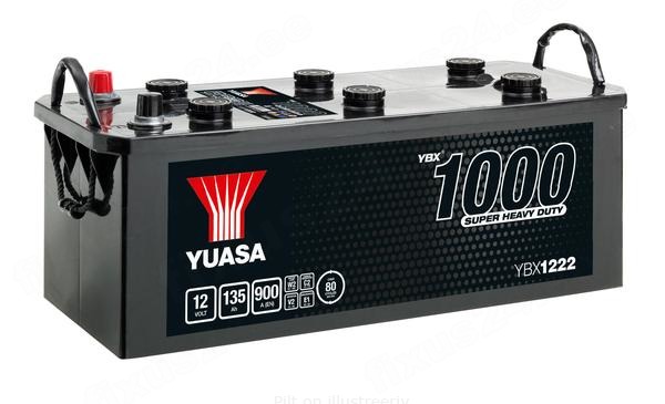 YUASA 12V 135Ah 900A 510X216X210 otsal +