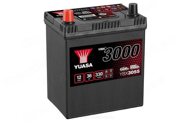 12V 36Ah 330A Yuasa SMF aku