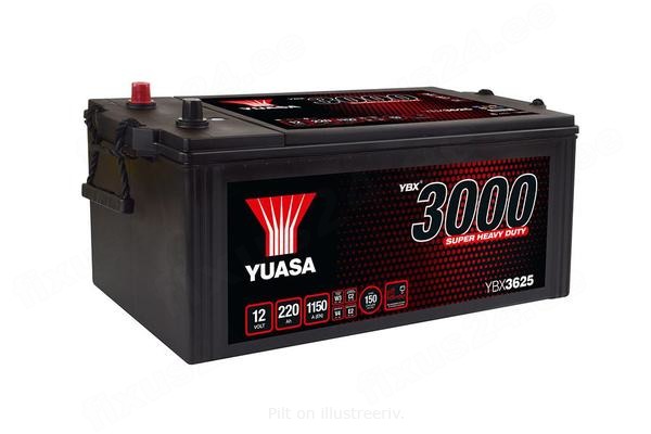 12V 220Ah 1150A SHD SMF aku