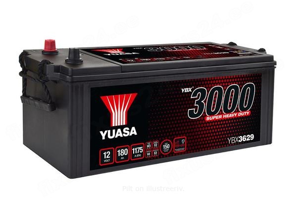 12V 180Ah 1175A SHD SMF aku