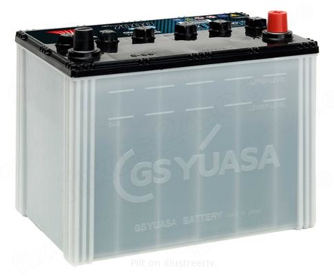 YUASA 12V 80Ah 760A EFB 260X173X225 -/+